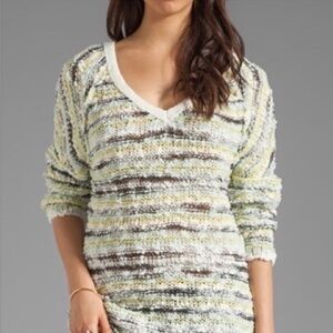 Anthropology Free People Marked Songbird Chunky Knit Sweater size XS